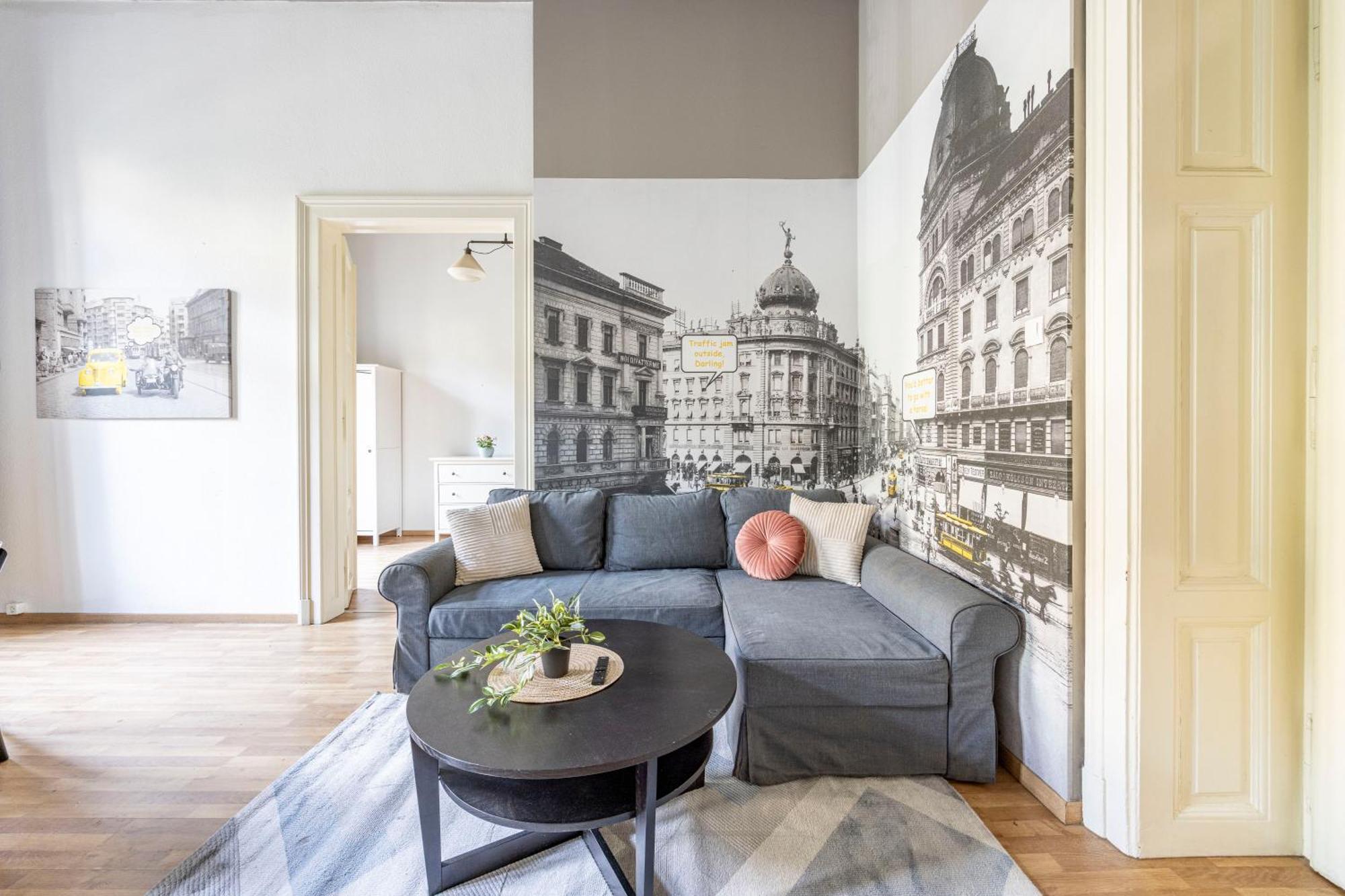 Cozy & Nostalgic Budapest Style Apartment In The Center Eksteriør bilde